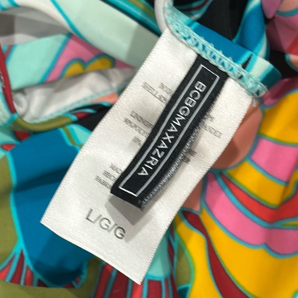 BCBGMaxAzria Colorful Floral One-Piece Swimsuit - Picture 5 of 5